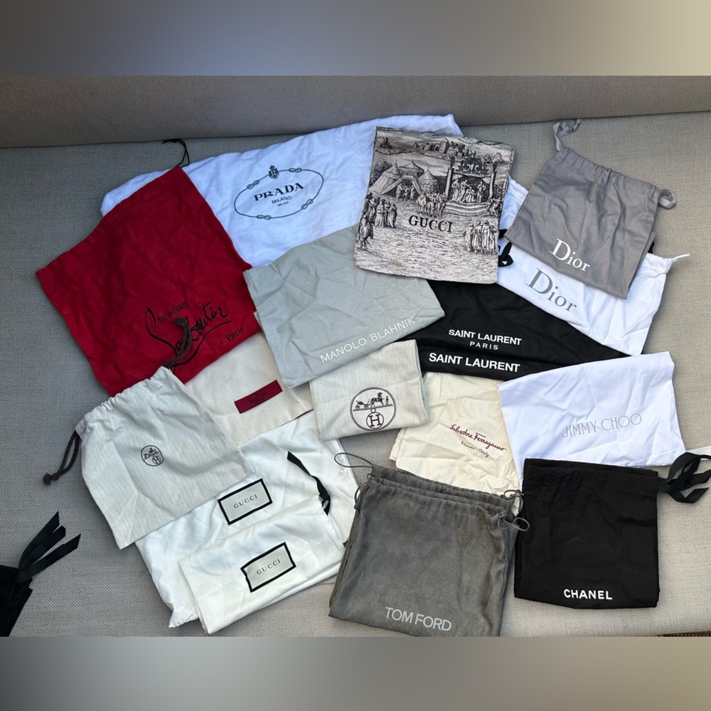 Authentic Luxury Brand Dust Bags Price is for each one Read Description …